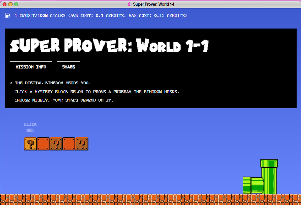 Super Prover Game